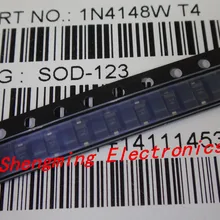 1000 шт. 1206 1N4148W T4 SOD-123 переключательный диод