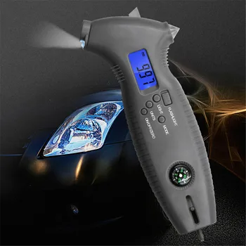 

Digital Tire Pressure Gauges 8-in-1 Multi Functional Tool For Cars Truck Motorcy 6.19