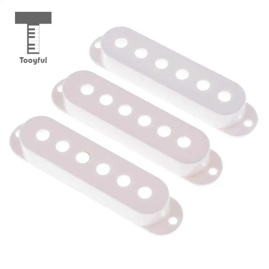Tooyful 3PCS Guitar Single Coil Pickup Covers for ST SQ Strat Guitar