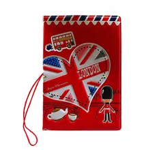 Модный 3D стерео паспортный чехол Чехлы и ID Держатели чехол для паспорта 1 шт. карта мира Обложка на паспорт