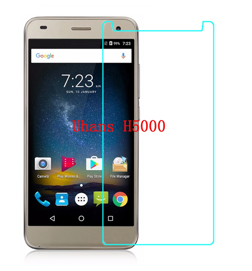 Закаленное стекло Uhans Note A101 A101S для I8 / Pro стеклянная пленка защитная экрана 4