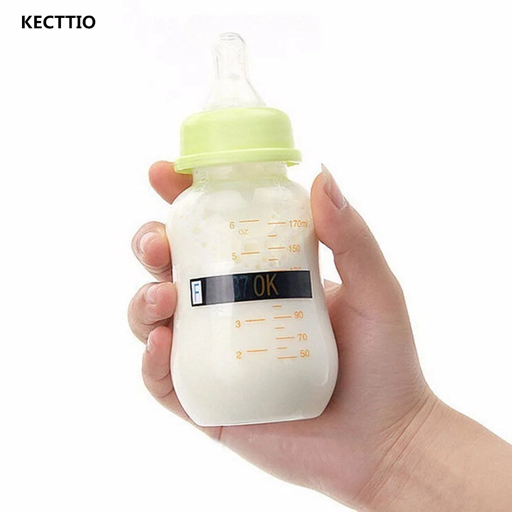 1pc Useful Infant Milk Bottle Temperature Sticker LED Digital