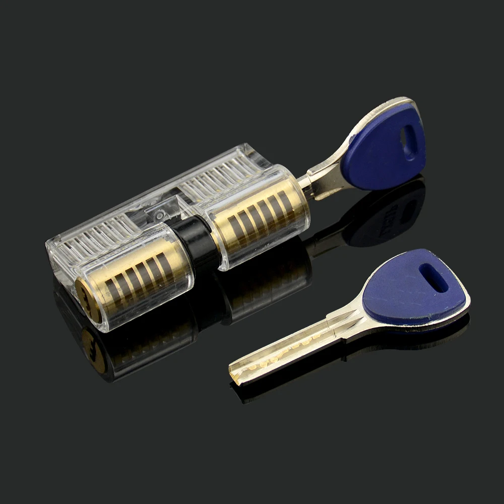 New 7pcs/lot Transparent Locks Combination Practice Locksmith Training Tools Visible Lock Pick Sets With 24pcs Best Training Kit New 7pcs/lot Transparent Locks Combination Practice Locksmith Training Tools Visible Lock Pick Sets With 24pcs Best Training Kit