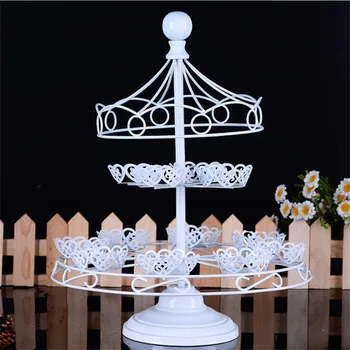 

Carousel Cake Stand White Creative Branches Shapes Snack Stand Wedding Birthday Exhibition Party Cake Decoration Cake Shope