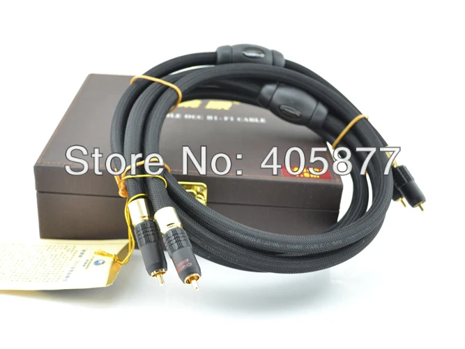 

Choseal AA 5401 OD10mm 1.5m Audiophile hifi OCC audio Cable without original box