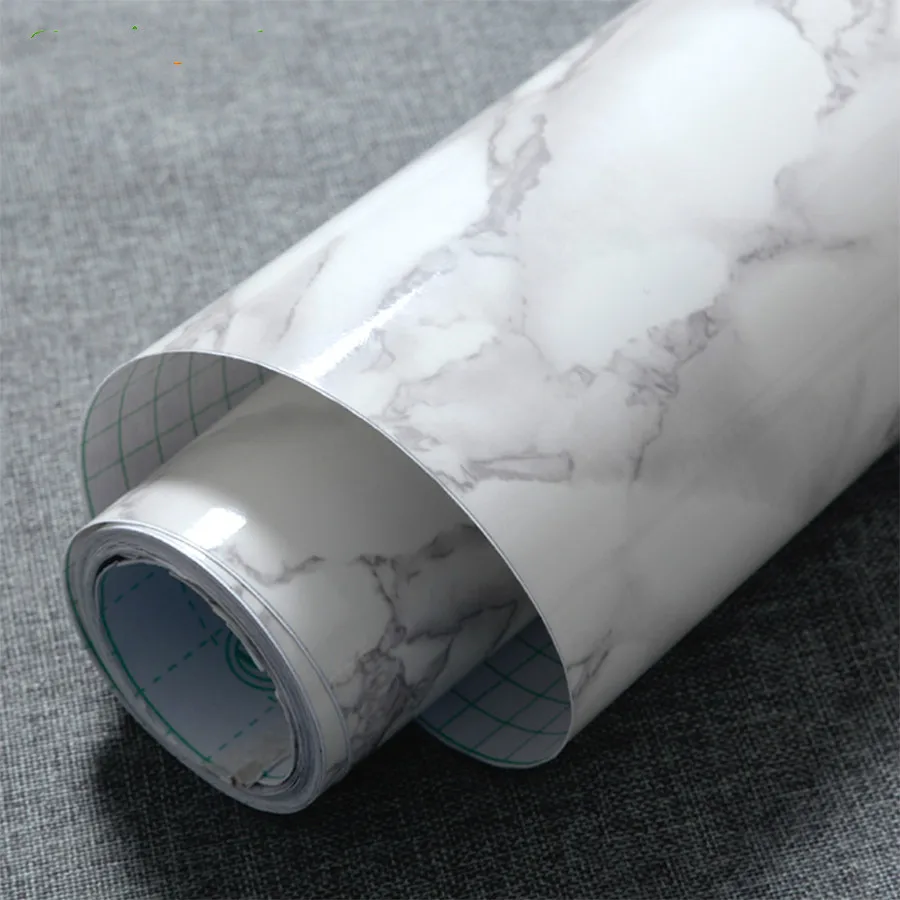 Água de Vinil Papel de Parede de Mármore Prateleira do Armário Adesivos de Parede 3 M e 5 M e 10 m Moderno à Prova d’ Auto Adesivo Papel Contact Cozinha Forro da Gaveta