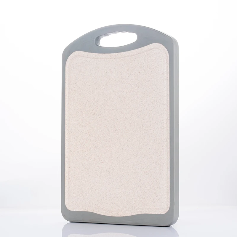 1Pcs Kitchen Chopping Board Double-sided Dual-purpose Cutting Thickening Anti-skid Meat Vegetables PP+Bamboo 38.5cm*26.5cm*2cm | Дом и сад