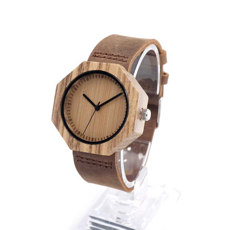 feminina topo marca luxo bambu dial senhoras