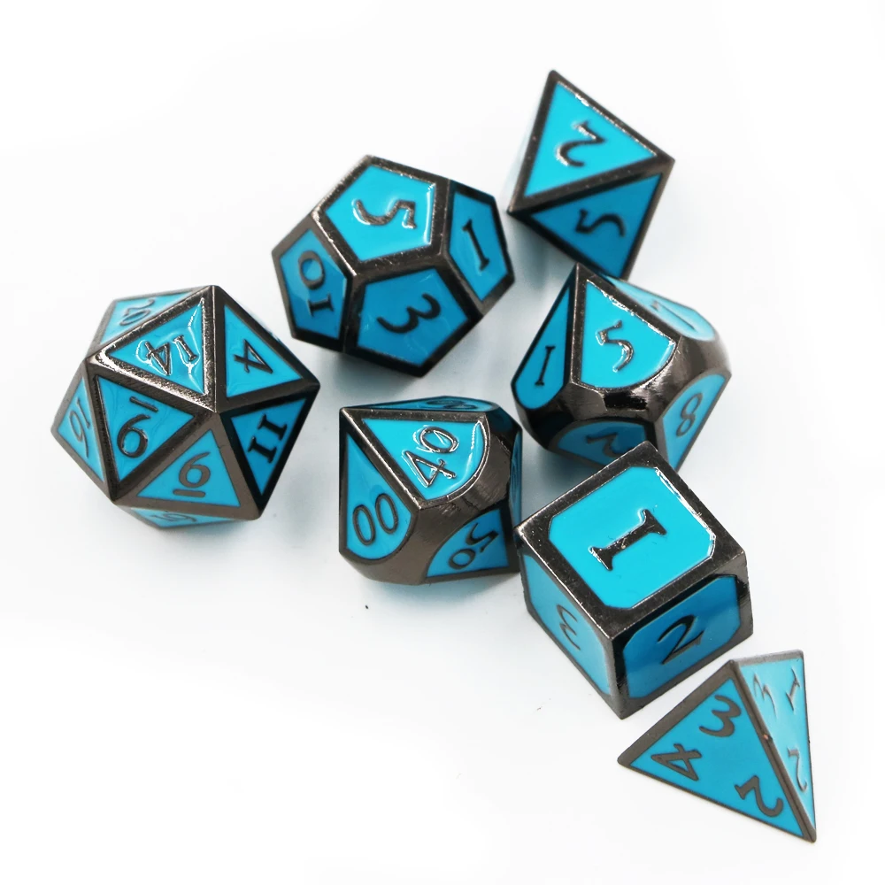 IMDG 7 шт./компл. креативные игровые кости для ролевых игр многогранные