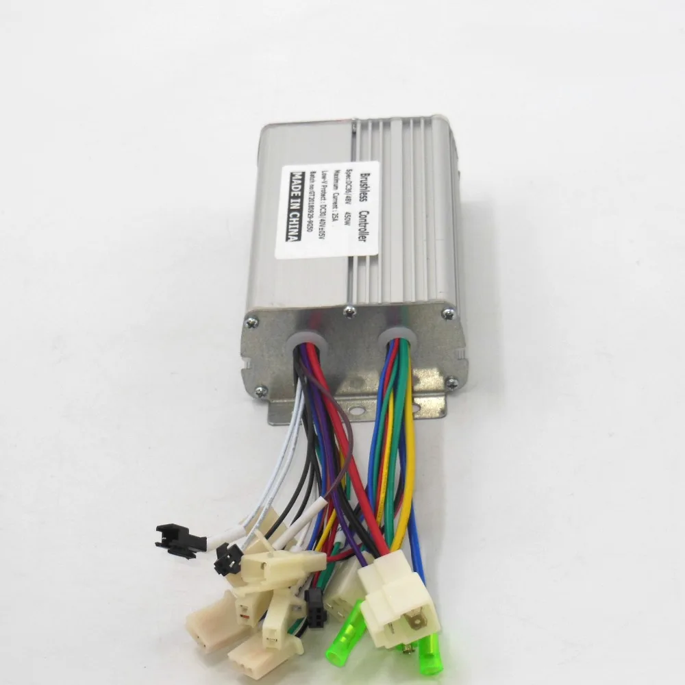 Cheap GREENTIME 36V/48V 450W BLDC motor controller E-bike brushless speed controller 3