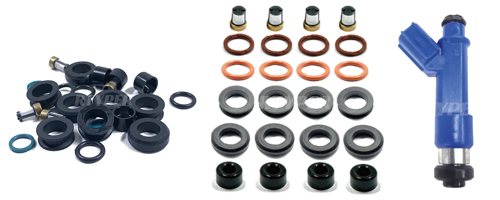 01.4 Set  Fuel Injector 297500-0790 23250-21040 23250-0D050 Repair Kit Fit Toyota Corolla Yaris Auris Suzuki Swift MZ 1.3L (3)