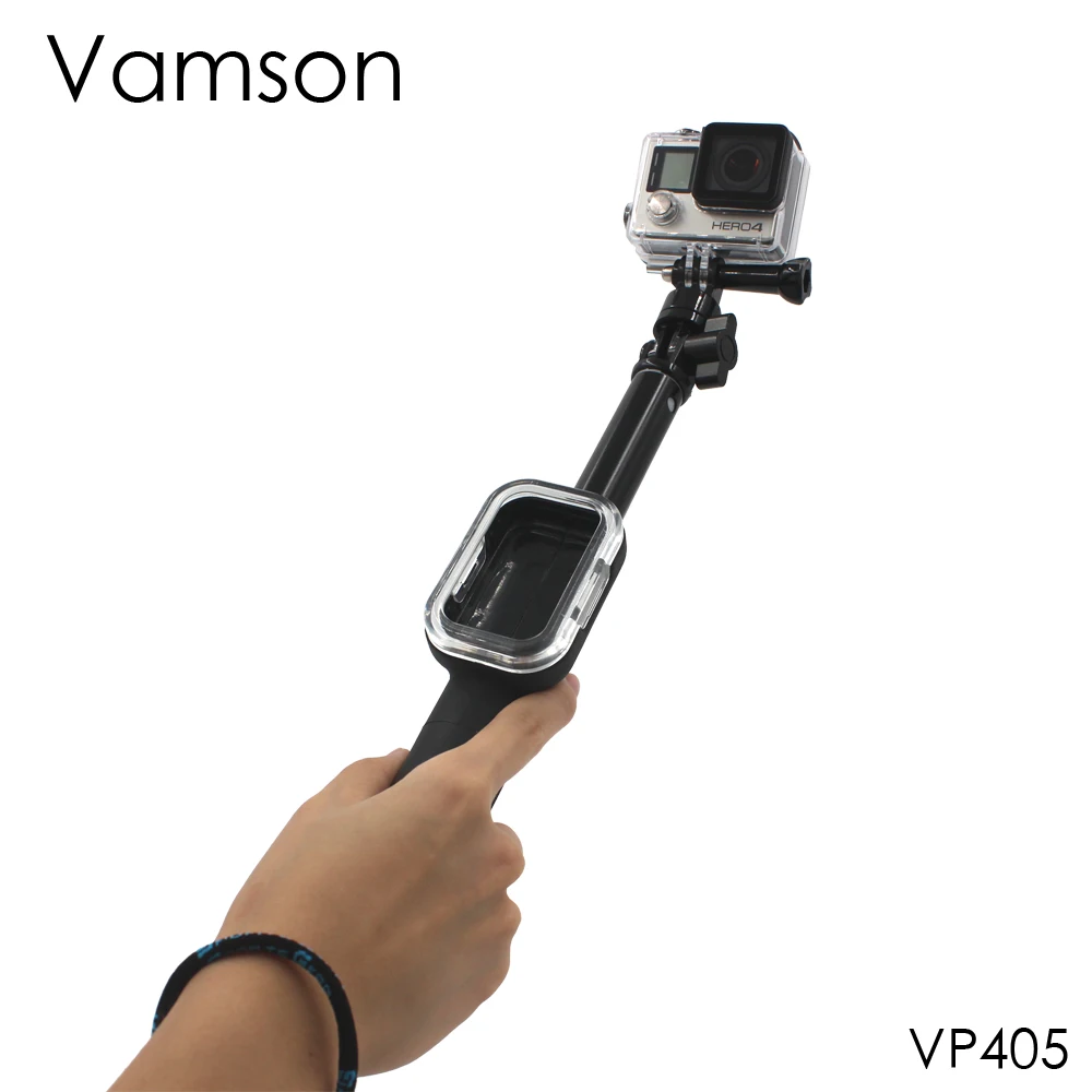 

Vamson for GoPro 6 5 Accessories Remote Surfing Pole Monopod Handheld Stick Tripod for Xiaomi for Yi for GoPro Hero 5 4 3+ VP405