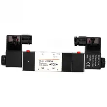 BSP 14 нормально 3 положения 5 способ Пневматический электромагнитный клапан 0,15-0.8MPa 4V230-08C DC 12 V