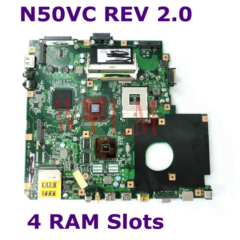 N50VC 2 Оперативная Память Слот для материнской платы REV2.0 ASUS N50V N50VN Материнская