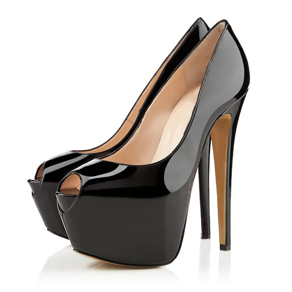 Peep Talons Hauts Robe forme Stilettos Toe Nude Furtado De Arden 12 Nude Chaussures Sexy Cm Pompes black Bureau Printemps Dame 43 2019 Soirée Mode Plate Ptxz8