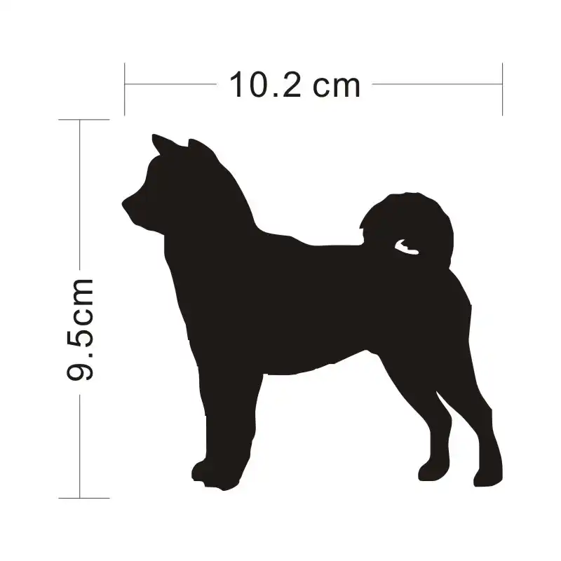 Shiba Inu Dog Vinyl Decal Lovely Car Stickers Decoration Accessories Fashion Car Body Wall Window Sticker Car Styling 10295cm