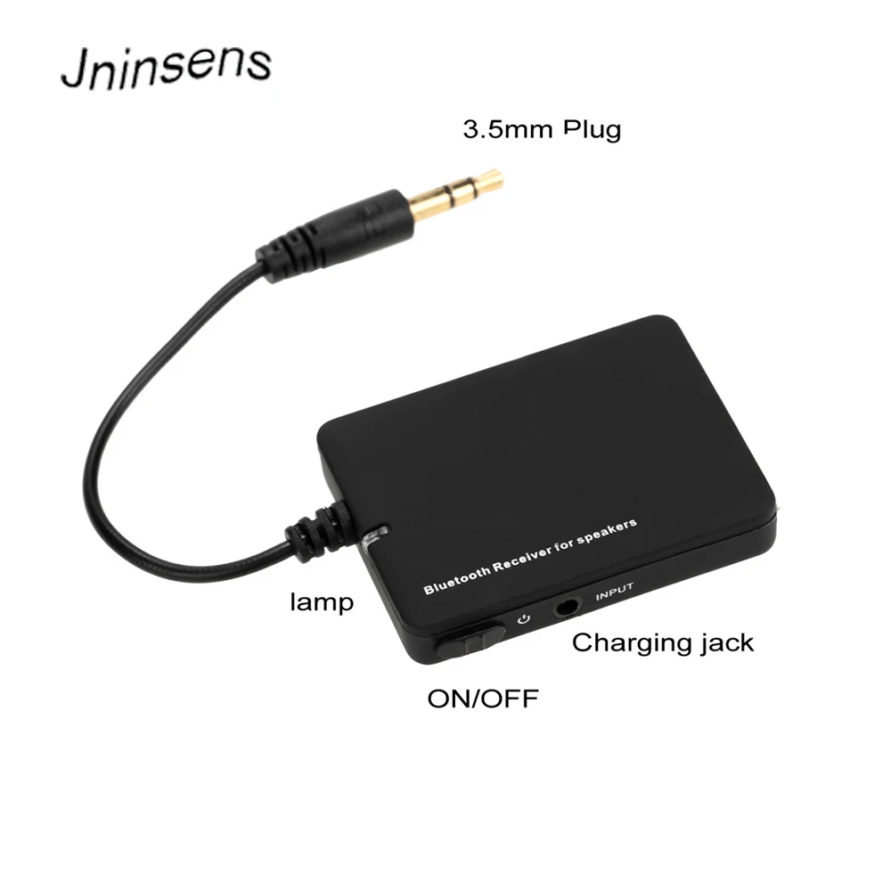 Jninsens 3 5 мм Bluetooth аудио приемник для звуковой системы приемный музыкальный с