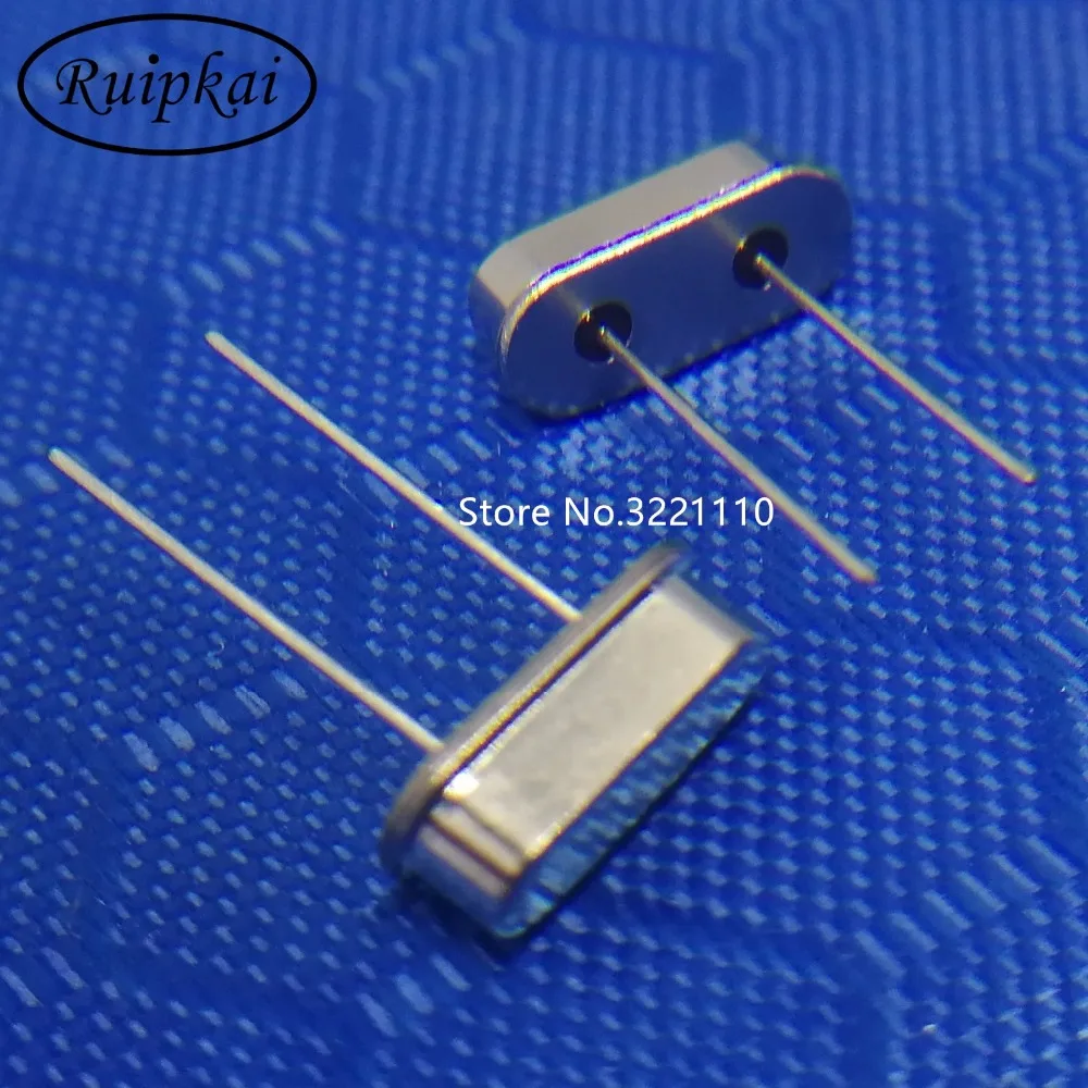 10PCS HC49S 16.000MHZ 12PF Crystal Oscillator 16.000M 16M 16MHZ HC 49S