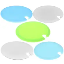 Творческий Силиконовые мультфильм Anti-пыль Кубок Крышка Чай Кофе уплотнительная крышка Кепки