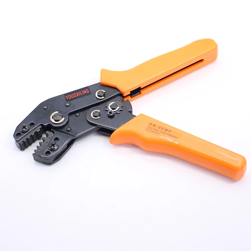 

Quality SN-05WF Mini Eourpean Style Wire Crimper Hand Plier Crimping Tools 0.5-6.0mm2
