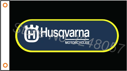 Флаг на заказ баннер для мотоцикла Husqvarna мотоциклетный флаг 3x5 футов полиэстер