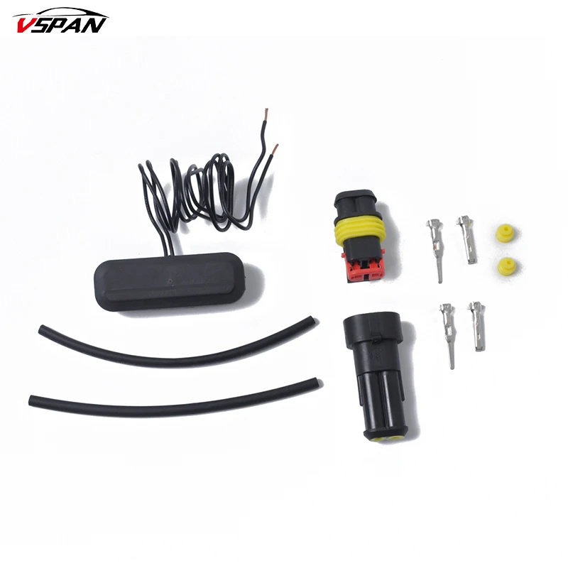 New Rear Trunk Tailgate Switch Boot Opening Release Switch Kit For
