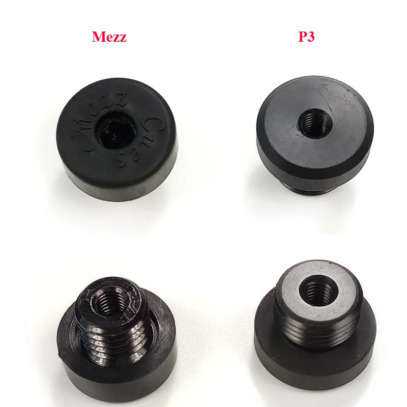

Single 1pc black rubber with metal screw Cue Bumpers for Mezz/P3 High quality cue extension bumpers Billiards Pool accessories