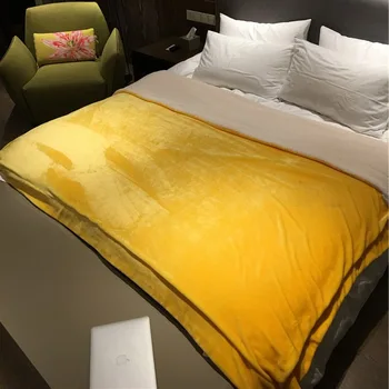 

Blanket 2019 Sherpa Double Layer Thick Winter Blankets Soft Throw Blanket on Sofa Bed Plane Travel Plaids Bedspread koc narzuta
