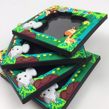 

Cartoon Soft Rubber Magnet Photo Frame Gifts for kids fridge magnet