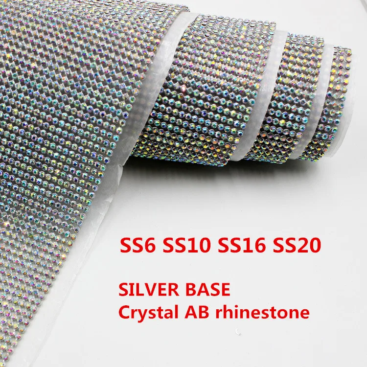 

SINUAN Crystal Roll Hot-Fix Rhinestones Sheet Crystals For Decoration Garment Rhinestones For Dresses 3Mm Stone Decoration