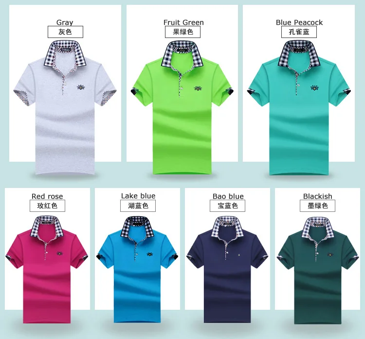 SHABIQI брендовая одежда новая мужская рубашка поло мужская деловая и повседневная однотонная Мужское поло рубашка с коротким рукавом дышащая футболка-поло S-10XL