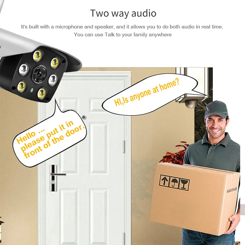 ZGWANG 1080P Waterproof Wifi Camera 2MP Wireless IP Camera HD Wifi Surveillance Outdoor Camera ZGWANG 1080P Waterproof Wifi Camera 2MP Wireless IP Camera HD Wifi Surveillance Outdoor Camera