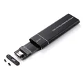 USB 3.1 to M.2 NVME PCIe SSD Enclosure NVME M Key to Type C Adapter Case For nvme SSD USB3.1 to M.2 NGFF SATA SSD case box|HDD Enclosure| | -