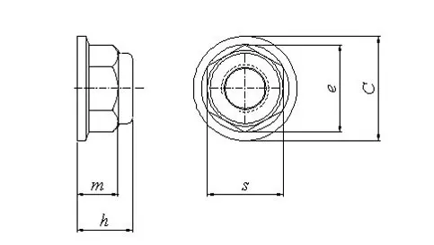 1PCS-M2/M3/M4/M5 многоцветная Фланцевая гайка из алюминиевого сплава, нейлоновая кольцевая Фланцевая гайка, гайка с болтом