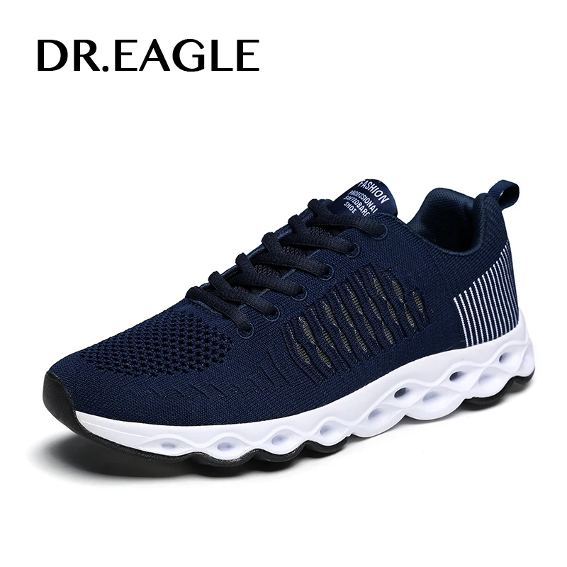 

DR.EAGLE Man sneakers male sports shoes breathable mesh jogging mens trainers krasovki men's running shoes