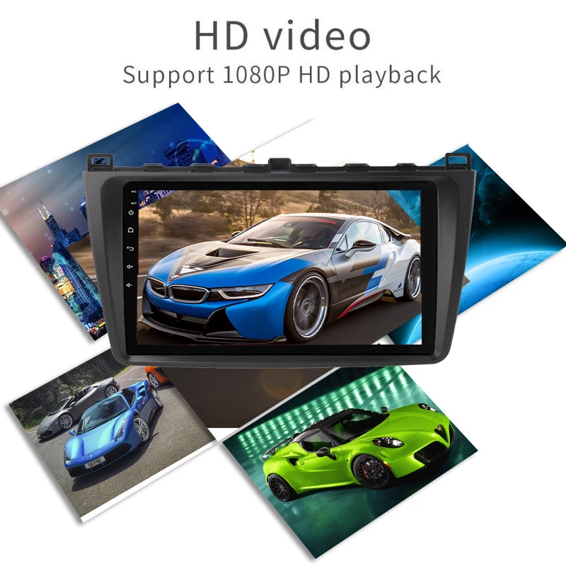 Perfect Android 8.1 car radio multimedia player for Mazda 6 2009-2015 with car dvd video player and gps HD IPS screen navigation stereo 5