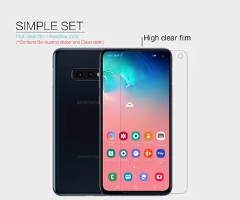 

Screen protector For Samsung Galaxy S10e NILLKIN super clear lcd Protective Film & Matte Screen Protection For Samsung S10 Lite