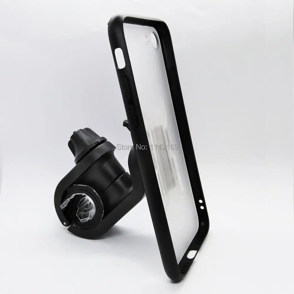 Держатель для телефона с велосипедной ручкой зажимом и резиновой лентой iPhone