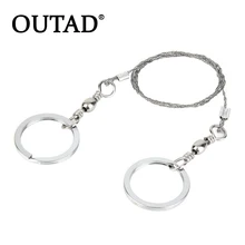 OUTAD 1 шт. портативный практичный Аварийный Механизм для выживания стальная проволока-пила инструменты для выживания на открытом воздухе