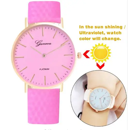 

2019 Lady Woman Watches High Quality Ladies Watches montre femme Quartz Watch color change Women Clock reloj mujer Elegant