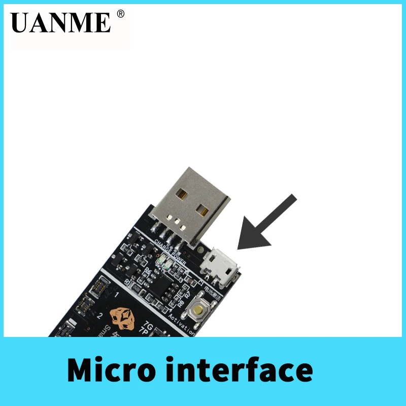 Плата для активации аккумулятора телефона UANME зарядный usb кабель iPhone 4 8X VIVO Huawei