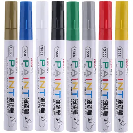 

8pcs Metallic marker for drawing watercolor brush pen set for painting fine liner for drawing student water color brush graff