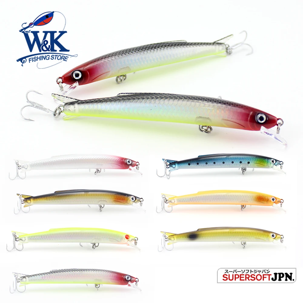 13g плавучая приманка на гольяна для Seabass Zander Морская Рыбалка приманки