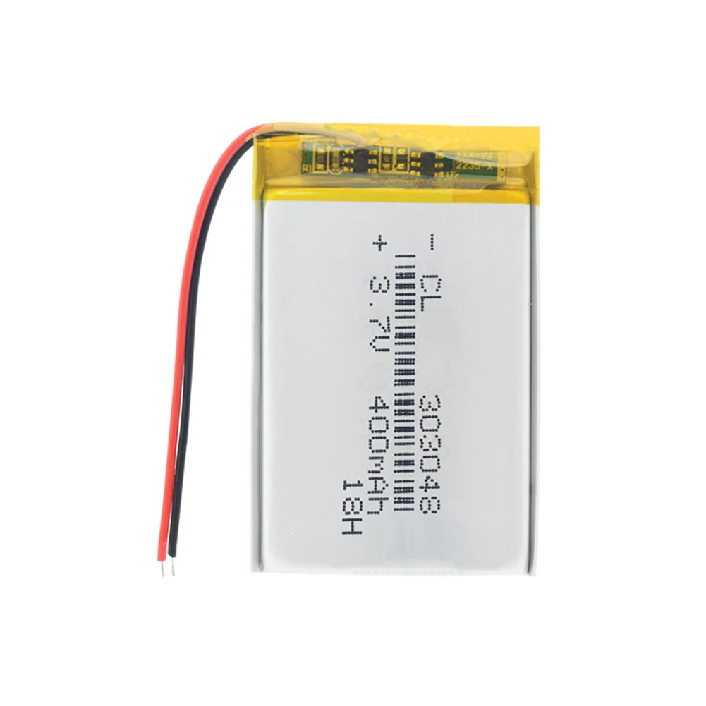 303048 3,7 V 400mAH 303050 PLIB полимерный литий-ионный/литий-ионный аккумулятор для gps mp3 mp4 mp5 dvd пульт дистанционного управления электронной книгой