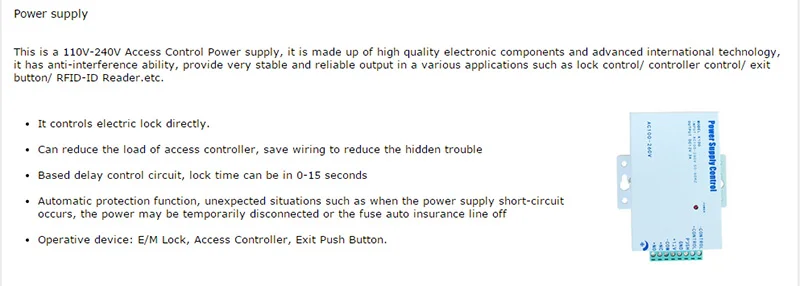 V70F-520 1V3 + RFID access system-4