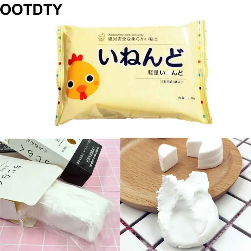 

1 Piece New Chicken Soft Paper Clay Lightweight Modeling Air Dry Ultralight Clay Mud Kids Toy Chicken White