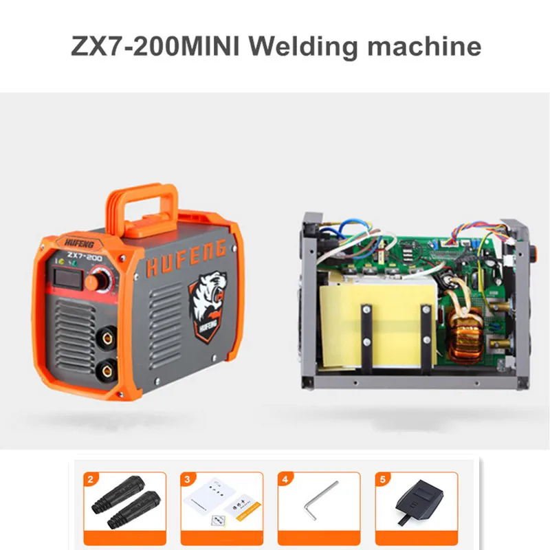 Мини сварочный инвертор функция памяти умный аппарат IGBT AC220V MMA/ARC Welder 10A-200A сварочный стержень 2,5-3,2 мм