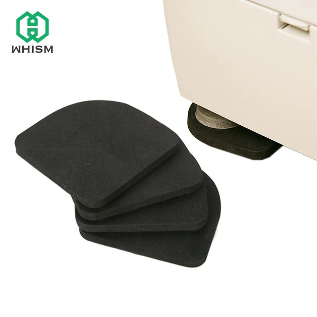 WHISM Washing Machine Shock Pads Non slip Chairs Desks Washer Mats