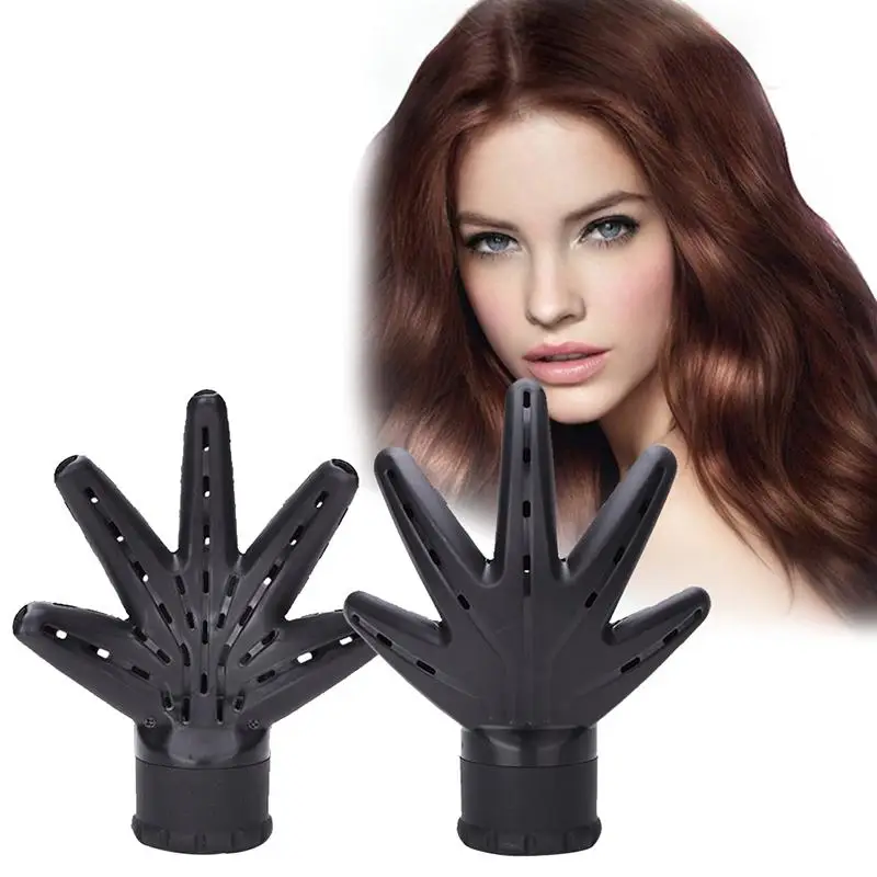 

Adoolla Hair Dryer Diffuser Hand Shape Curly Hair Styling Tools Barber Hairstyling Accessories-25