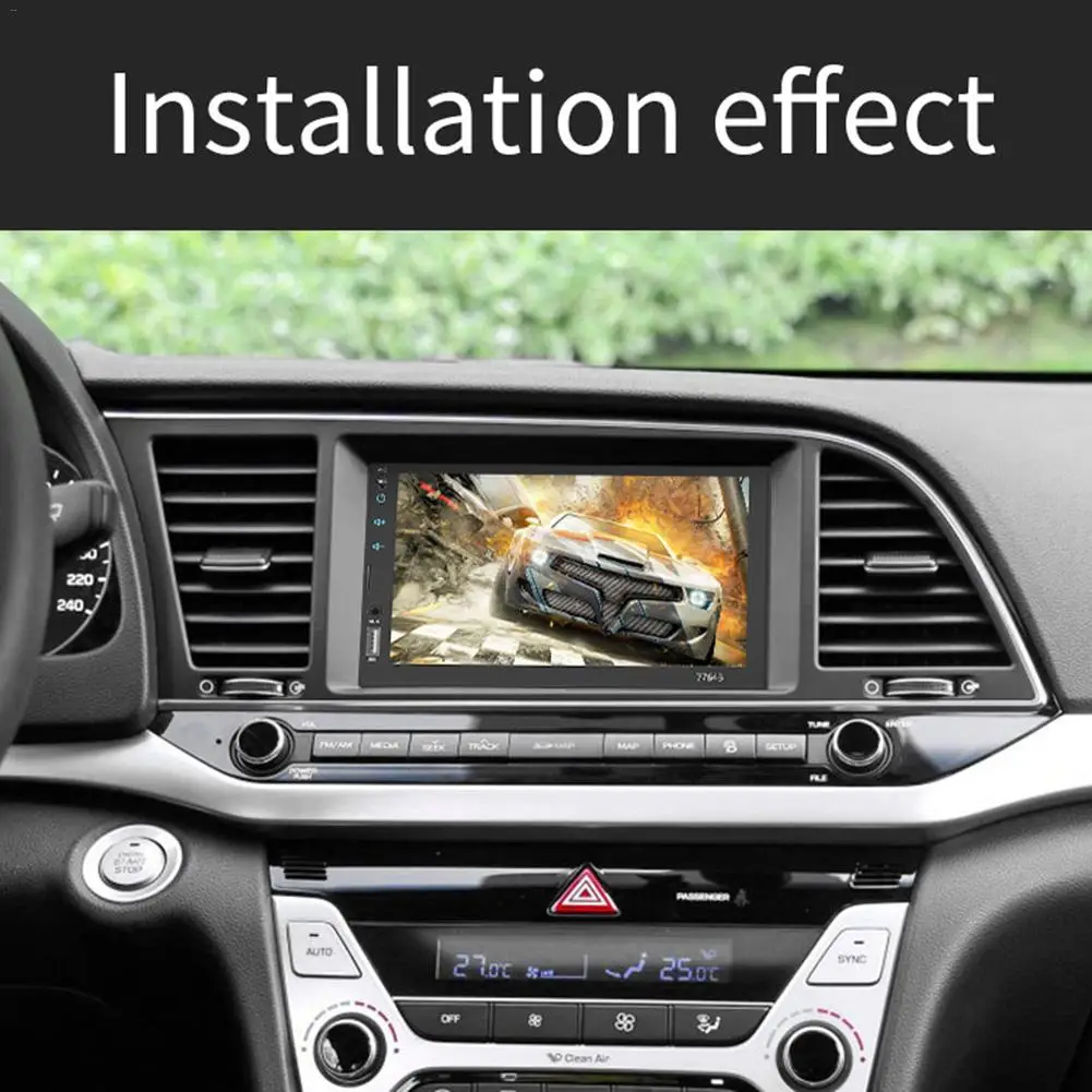 Авто радио Автомобильный MP3 плеер для карт автомобиля 7 дюймов HD Bluetooth Вызов MP5